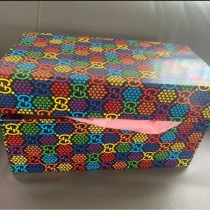 Empty limited edition Gucci box and dust bag